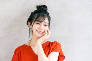 笑顔な女性パターン4